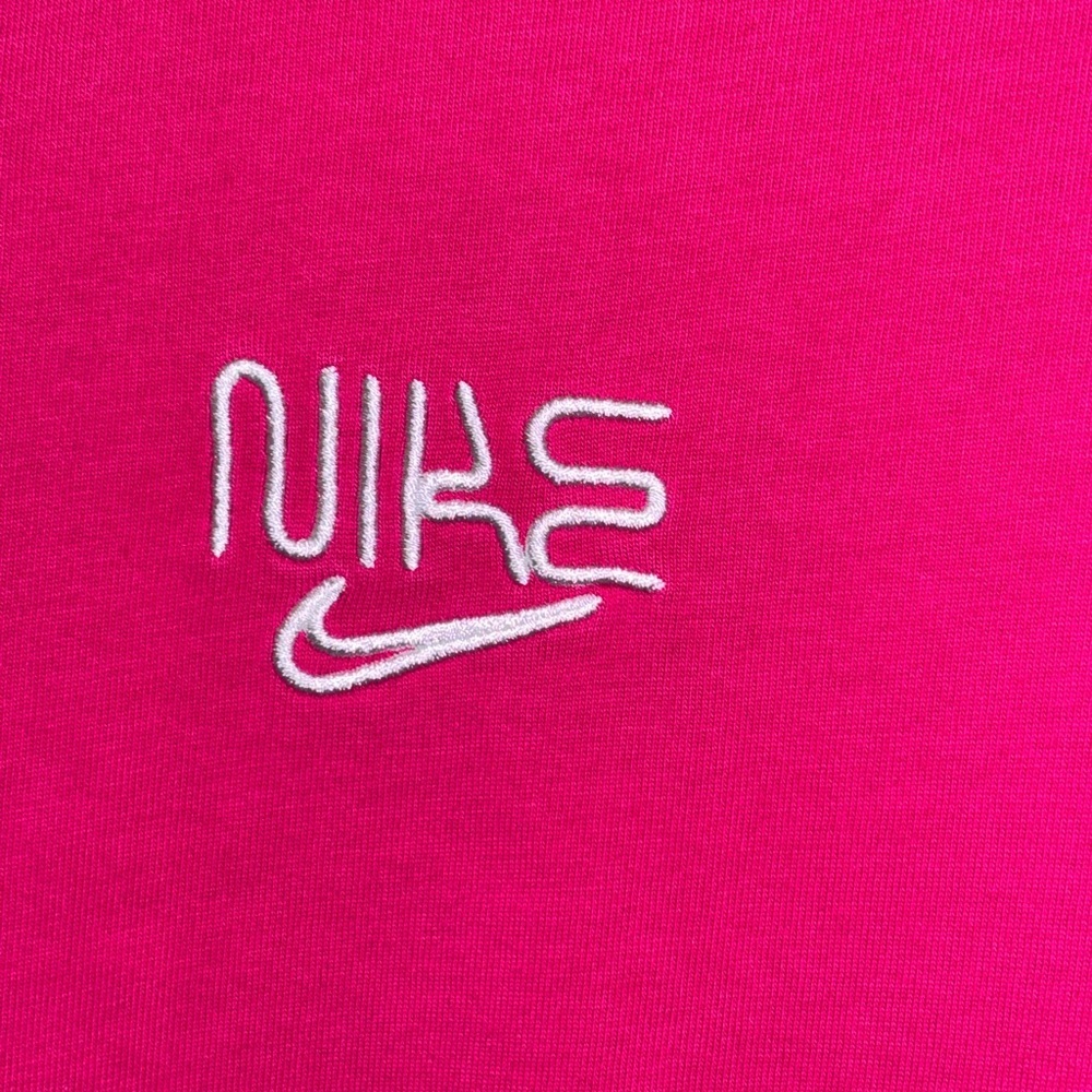 Nike Miami City Neon T-shirt in fireberry pink SZ M - Picture 4 of 9